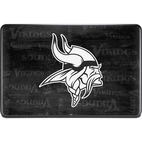 NFL Minnesota Vikings Black & White Google Pixelbook Go Skin